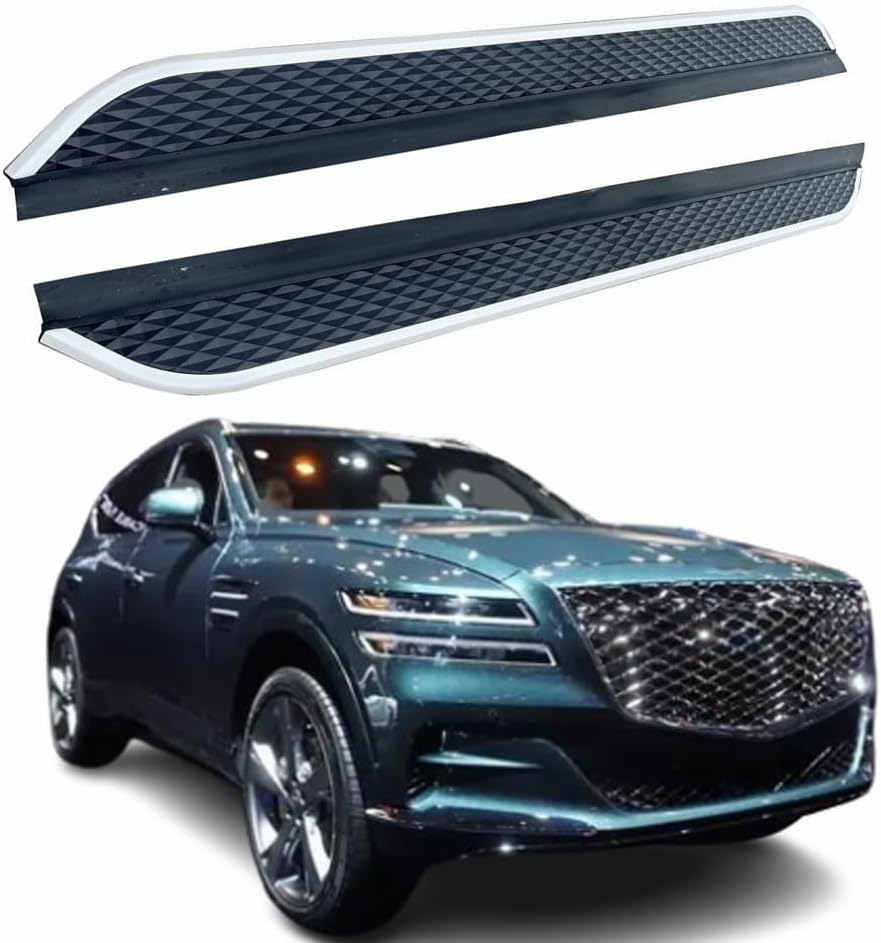 2PCS Fits for Genesis GV80 2021-2024 Running Board runningboards Side Steps bar