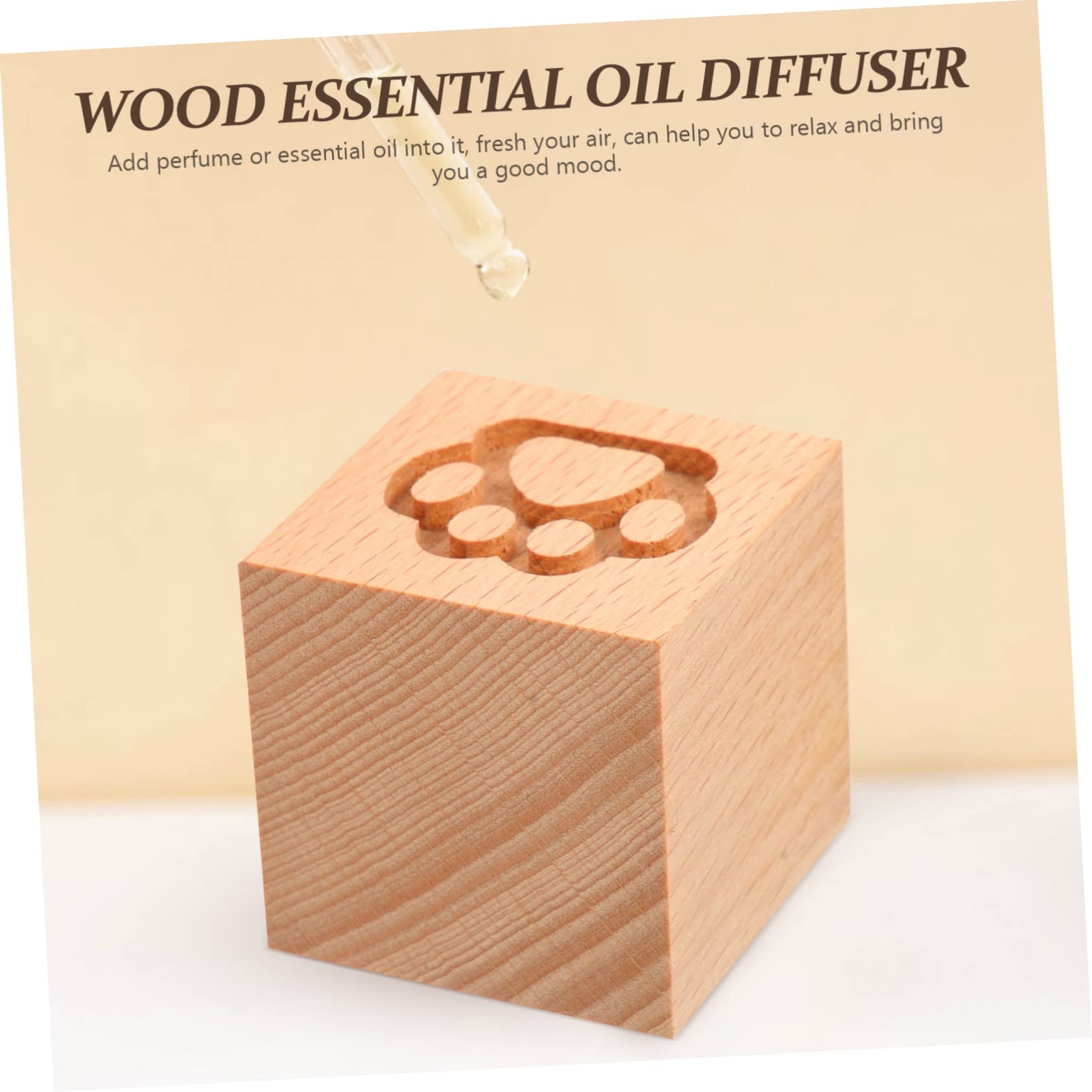 SOLUSTRE 2piezas Difusor De Esencial De Madera De Haya Para Aromaterapia Decoración Para y Coche Diseño Elegante Para y Baño