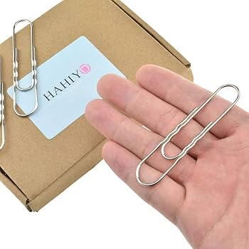置物 kiss paper clip Amazon.com : Tontomtp Paper Clips, 200 Pack, Paperclips