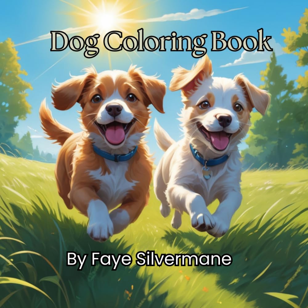 Dog Coloring Book