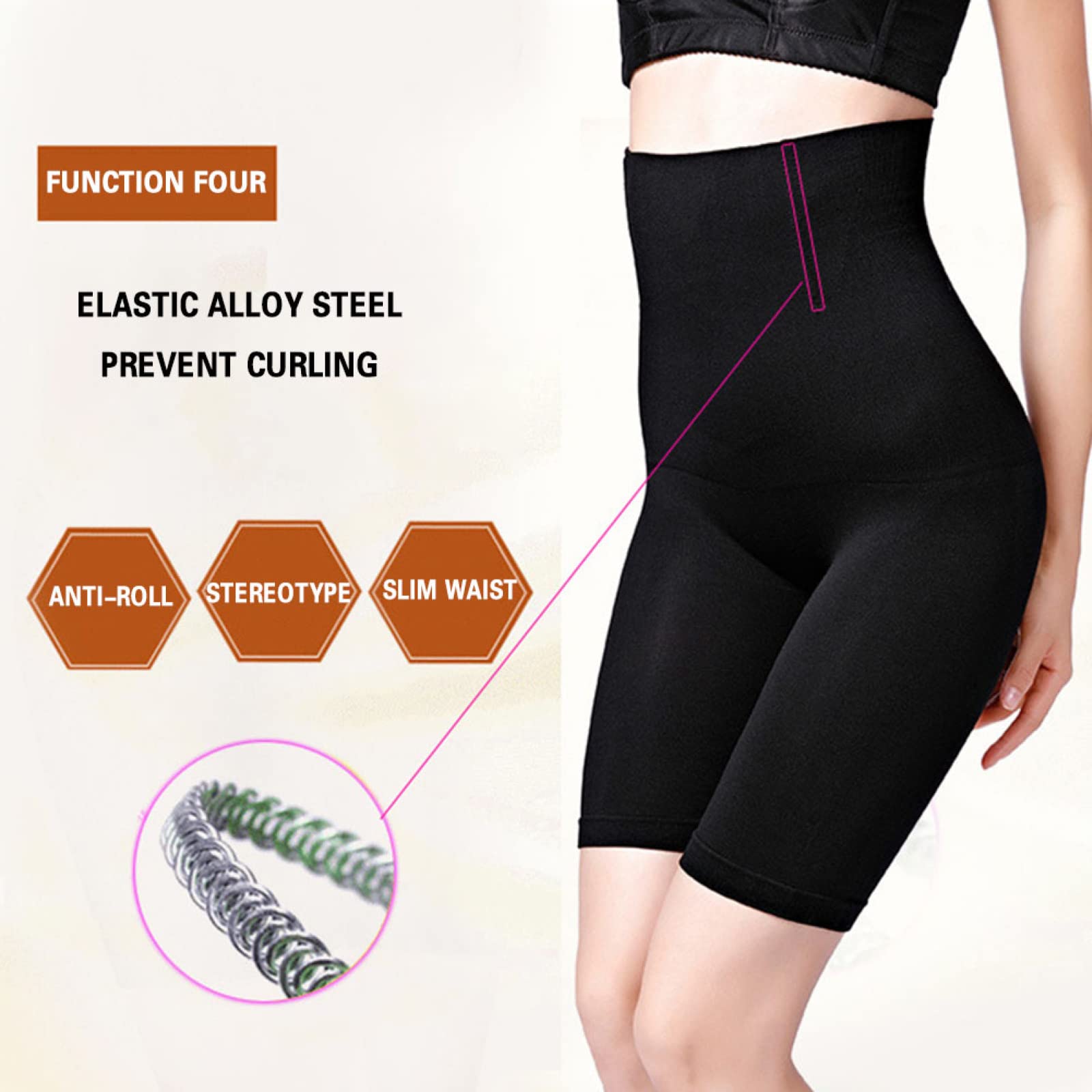 Fajas para Mujer Xl/2Xl Fajas Tops Control de Barriga Transpirable Busto Abierto Corsé Mujer Corsé Gris