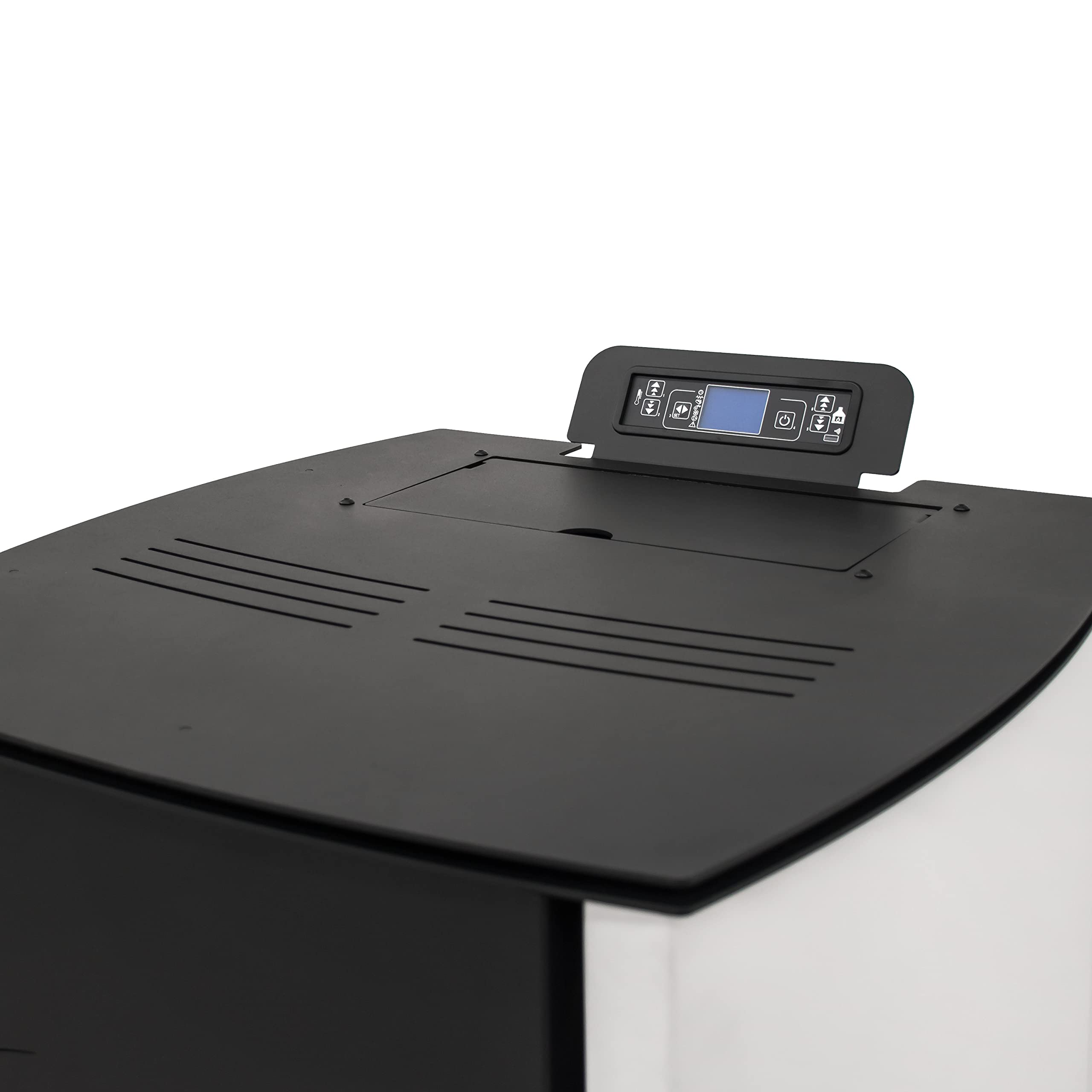 STUFE A PELLET ITALIA New York 22 Kw | Hydro-Pelletöfen für Heizung und Warmwasser Effizienz 89% Heizt 140m² Autonomie 22 Std. 5 Geschwindigkeiten und Kräfte Programmierbar 24 Monate Garantie Weiß