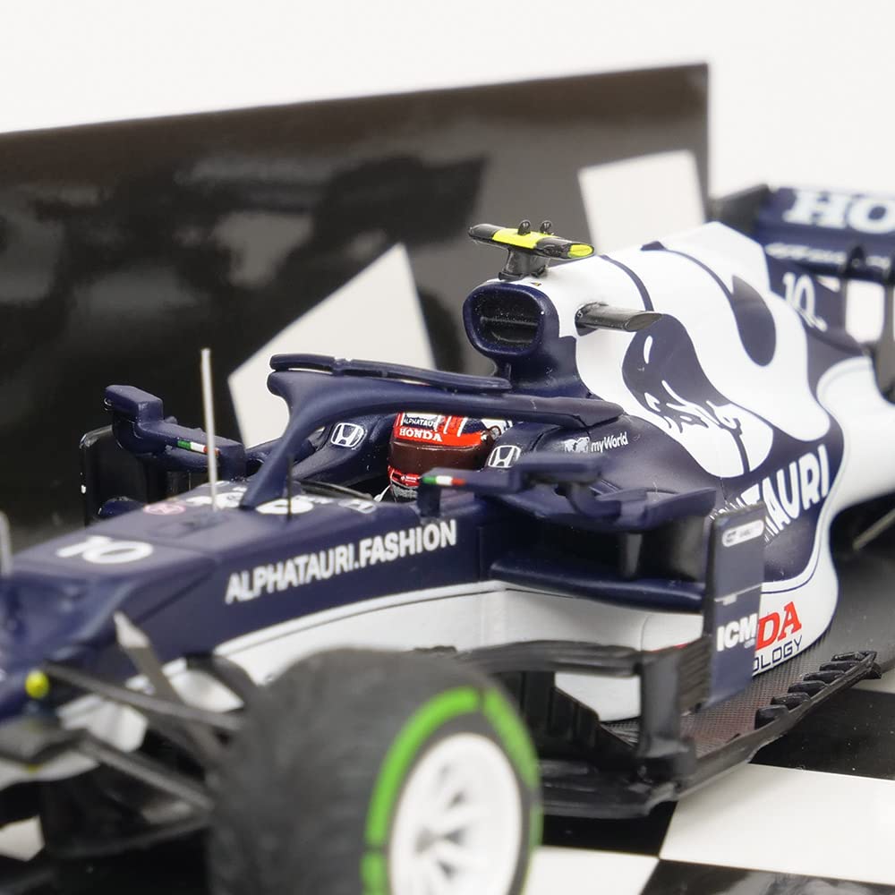 1/43 ミニチャンプス F1 アルファタウリ 2021 ピエール・ガスリー Amazon.co.jp: ミニチャンプス 1/43 スクーデリア アルファ