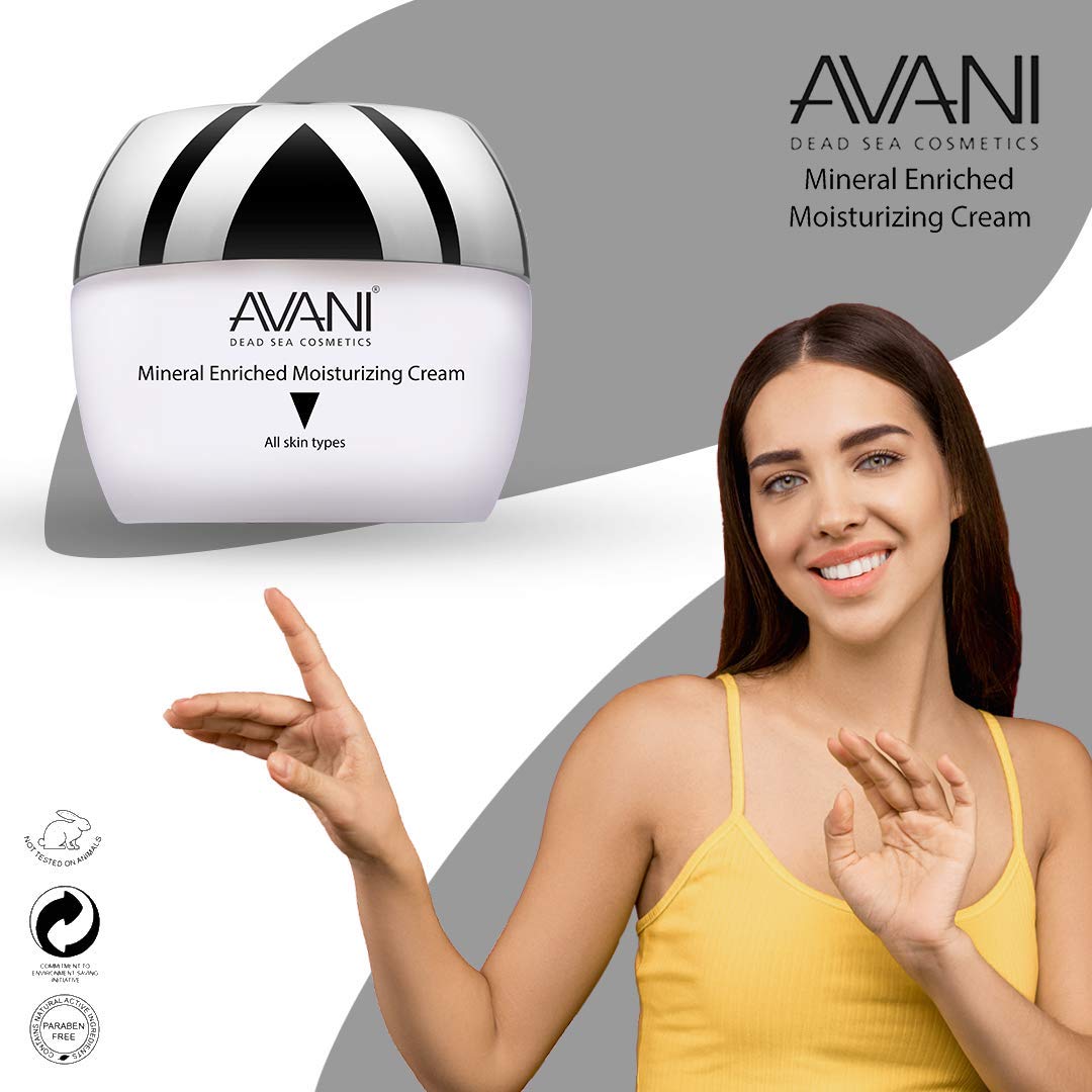 Avani Mineral Enriched Moisturizing Cream - For Normal to Dry Skin, 1.7 fl. oz.
