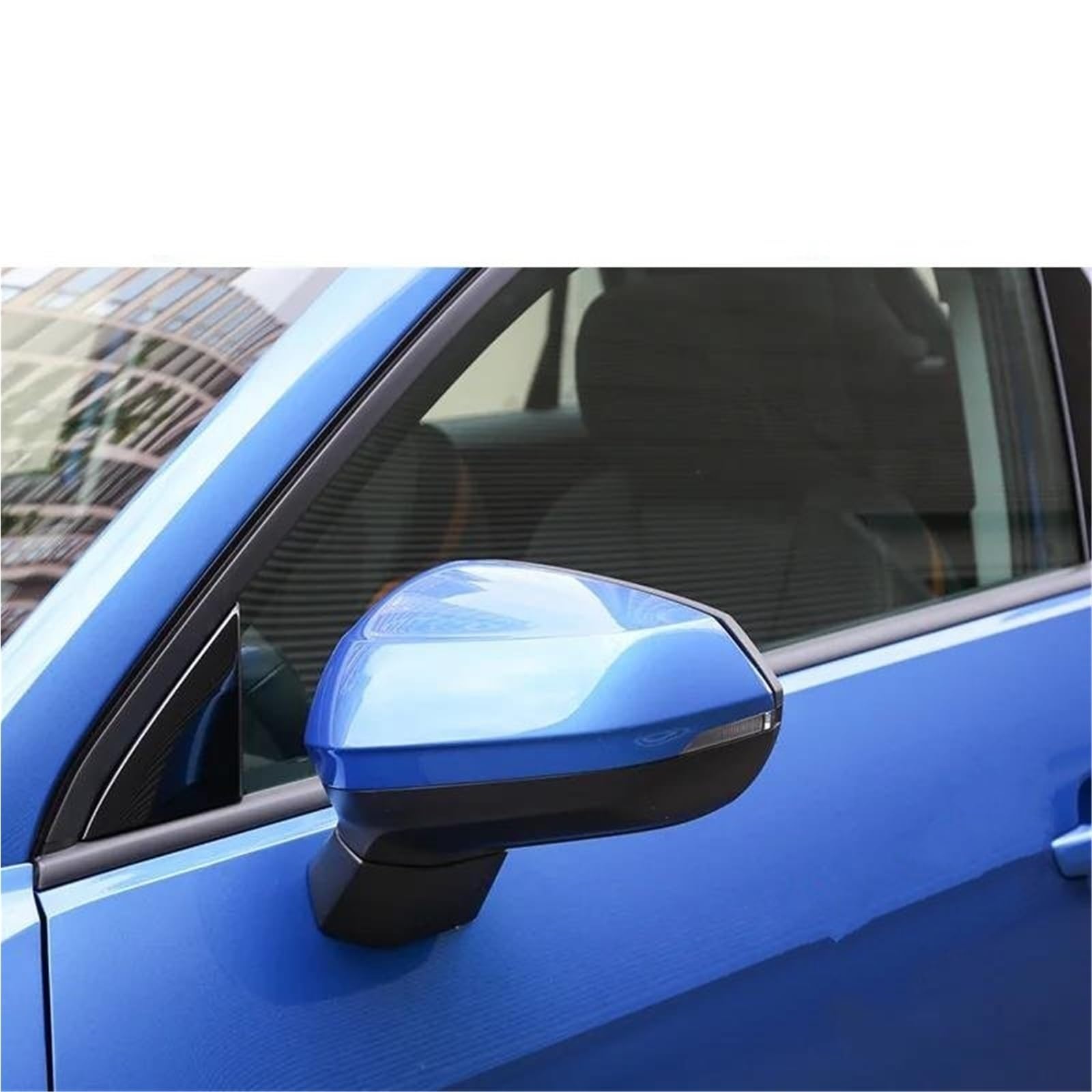 Carcasa 2 Carcasas Exteriores Para Retrovisores De Coche Para Q2, Q3, F3 (2017-2021) Carcasa De Repuesto Para Retrovisor Lateral En Negro Brillante Cubierta del retrovisor