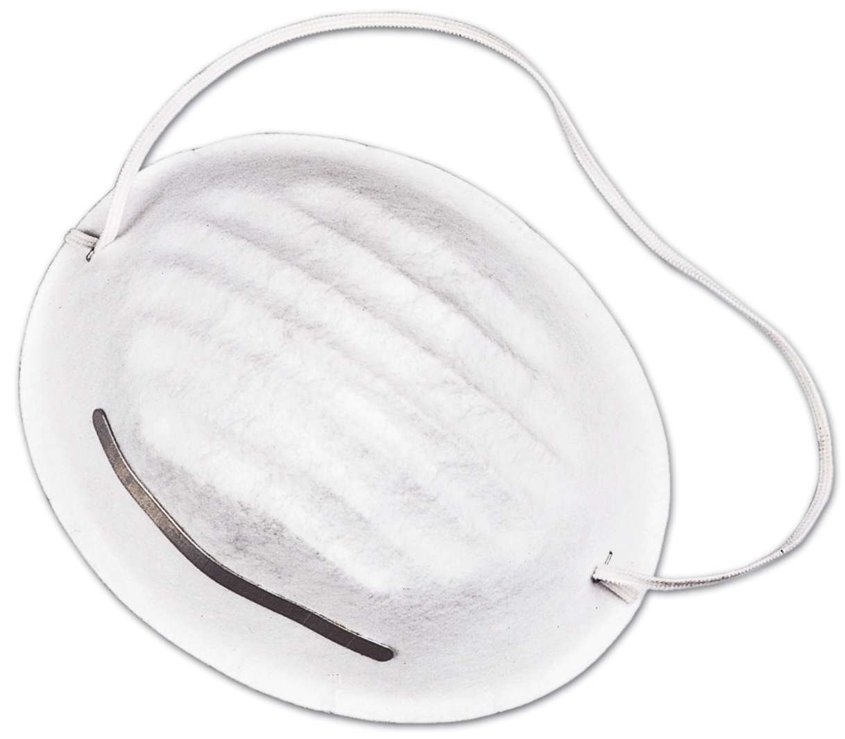 MAURER Mascherina di protezione antipolvere fibra sintetica con stringinaso 50 Pz