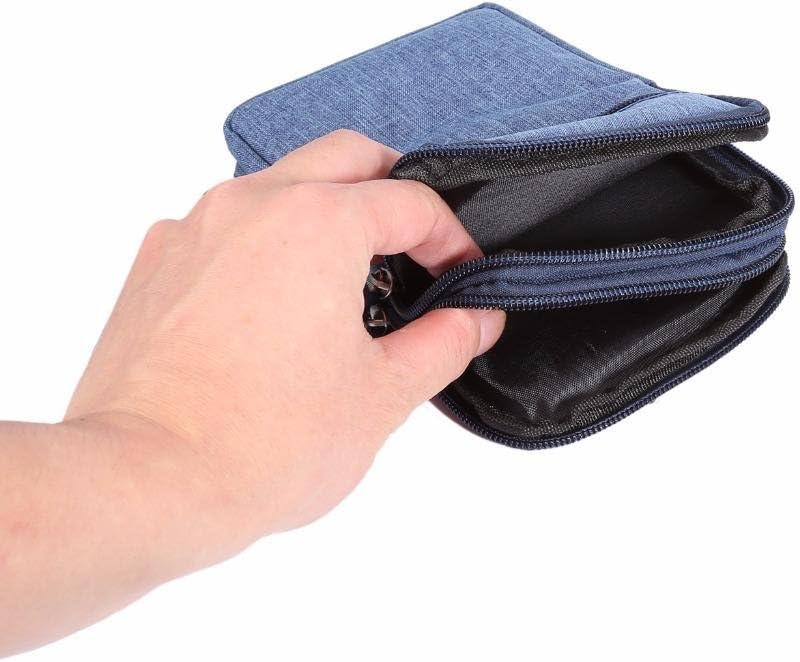 Universal Cell Phone Purse Multipurpose Waist Pack Bag for Outdoor Sports Moblie Phone Carrying Cases Belt Bag Pouch for iPhone X/8/7/6/6S Plus Samsung Galaxy Series Phones Under 6.3'' from WaitingU image 4
