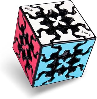 3x3 Speed Cube, 3x3 Gear Cube, Smooth Turning 3x3x3 Gear Cube Puzzles Toys, Brain Teasers