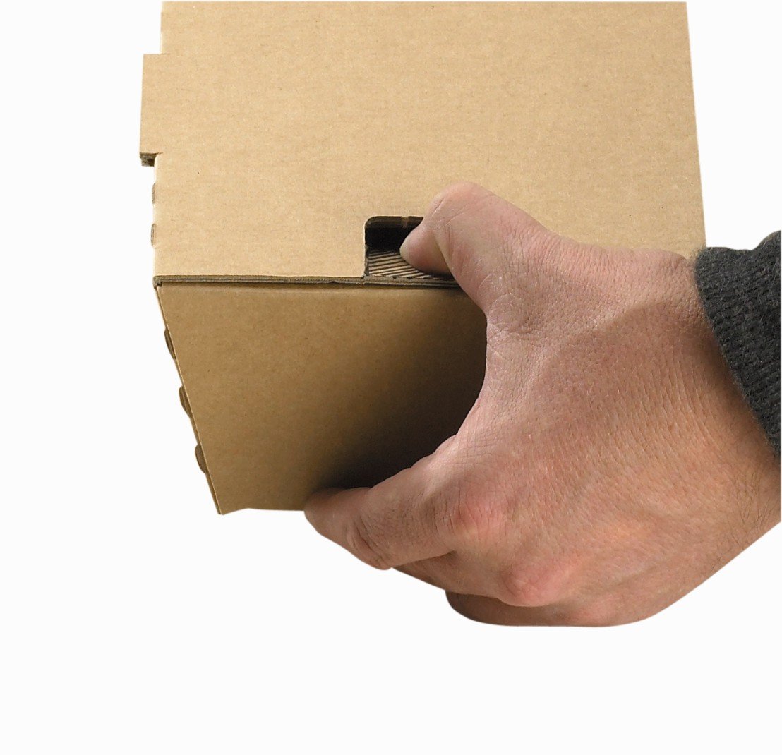 Trapez-Versandverpackung Premium Extra PP T05.06 aus doppelter Wellpappe, DIN A0, 860 x 145/108 x 75 mm, 20-er Pack, braun