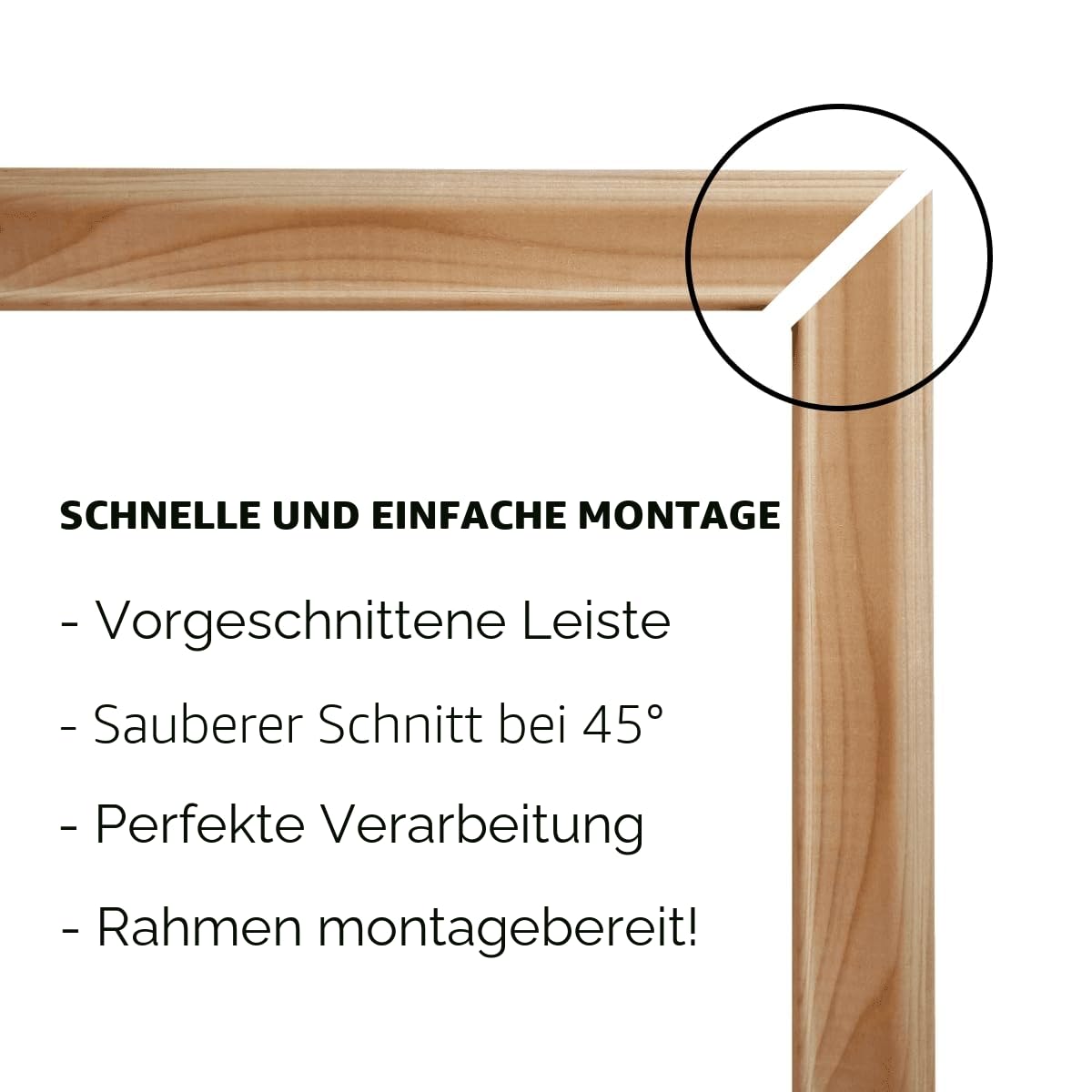 Nordlinger Pro 790522 Türleisten-Set, Braun