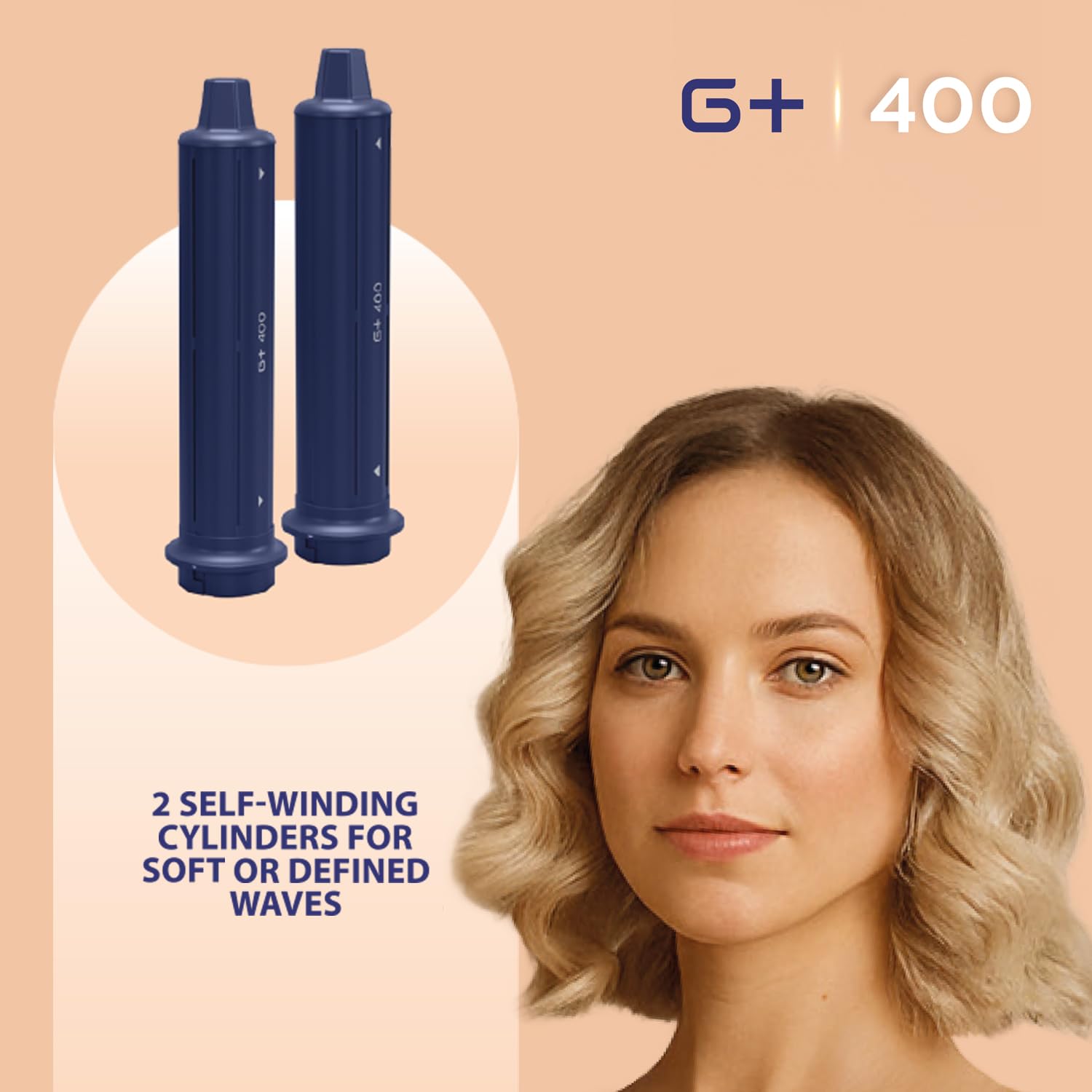 G+400 Multistyler 7-w-1 Gammapiù | Profesjonalna Lokówko-Suszarka/Suszarko-Lokówka z Cyfrowym Silnikiem, Dyfuzorem i Szczotką Dodającą Objętości | Stylizator do Włosów