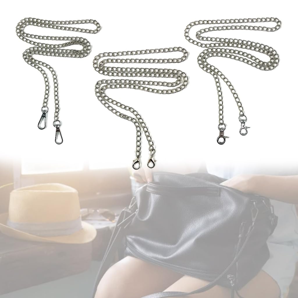 Psdndeww Metal Replacement Shoulder Crossbody Bag Chain Strap DIY Craft Accessory