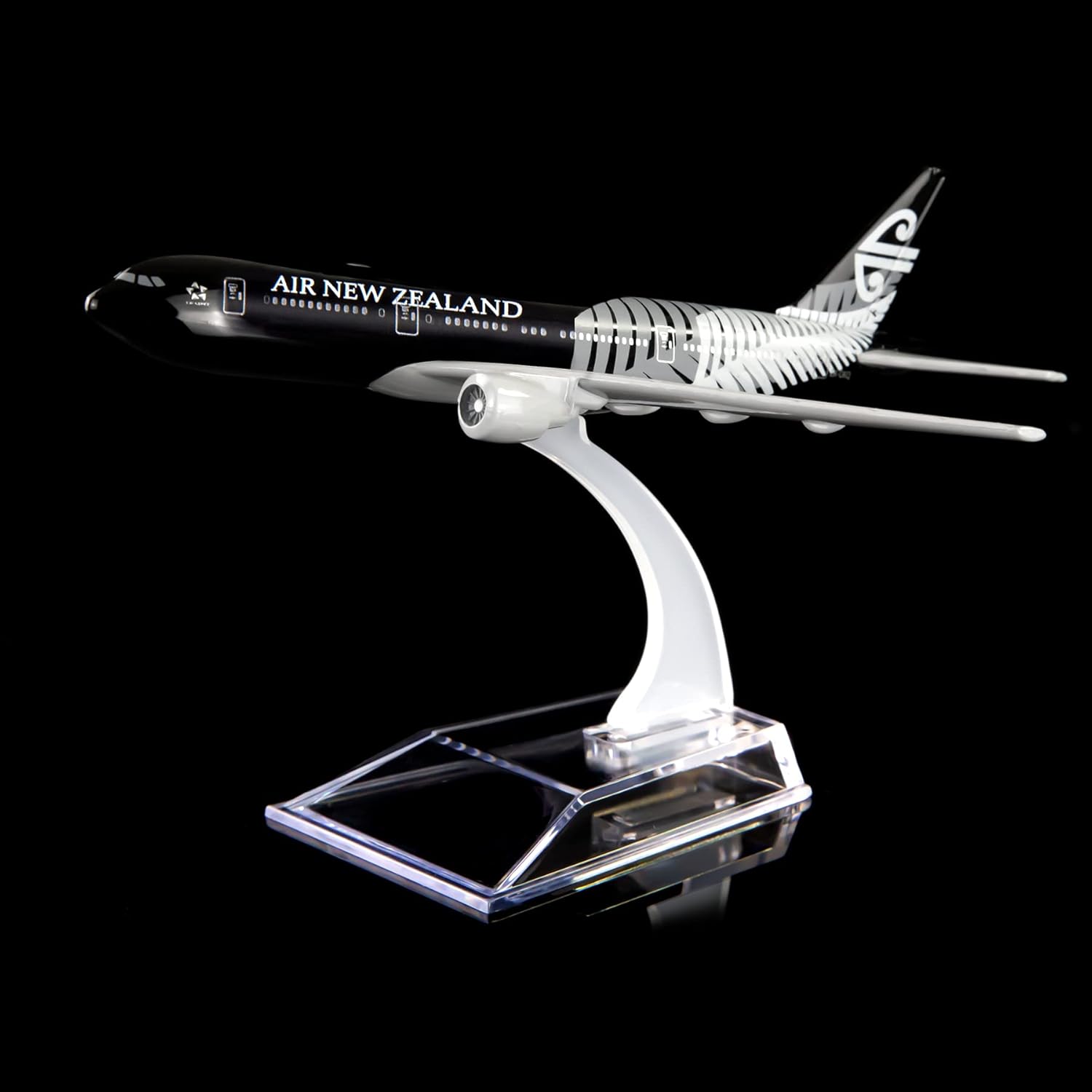 24-Hours 1/400 New Zealand black777 Airplane Model for Display