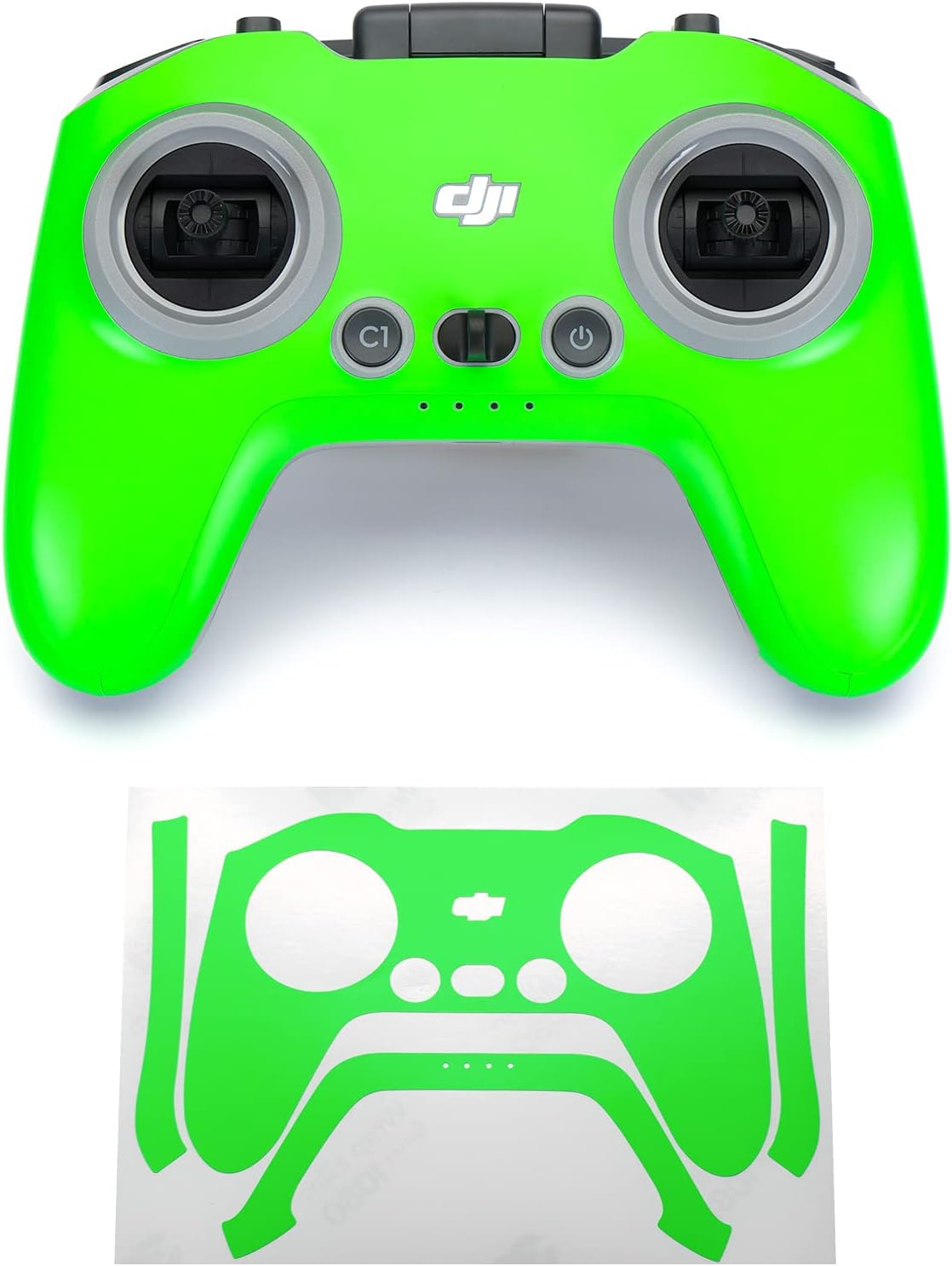 WRAPGRADE Skin Compatible with DJI FPV/DJI FPV Remote Controller 3 (Caribbean Blue)