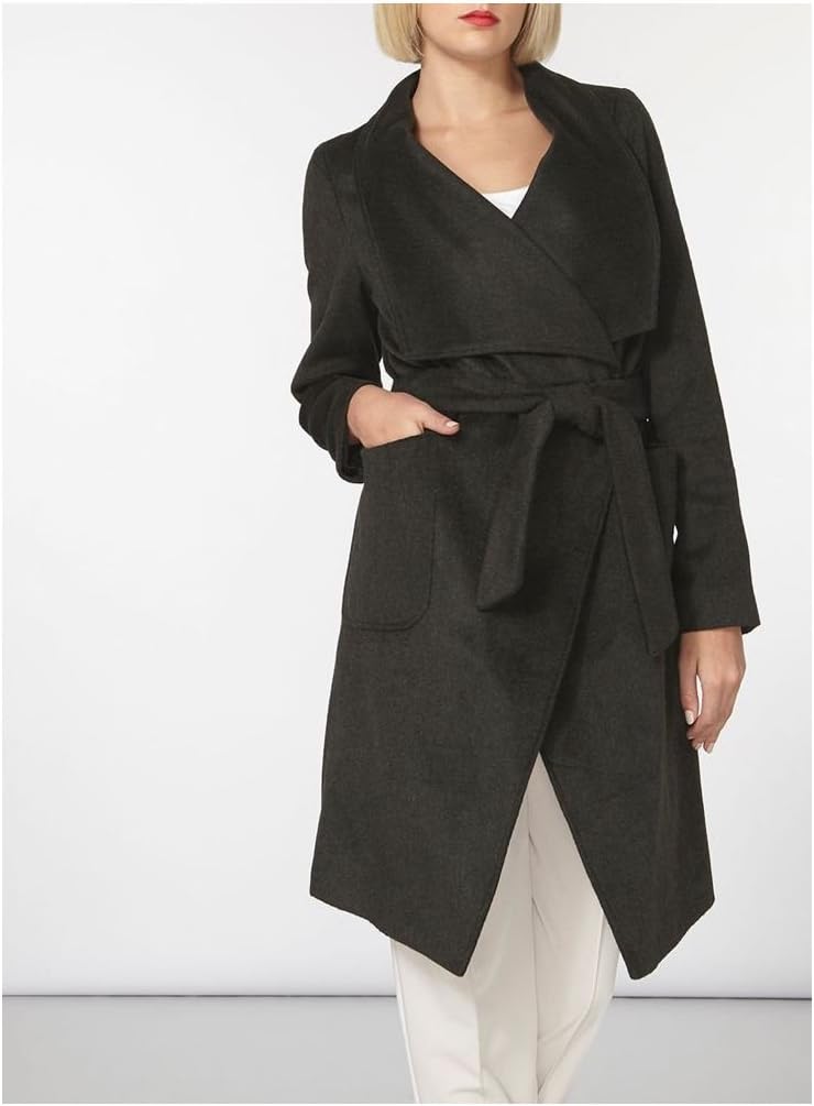 Dorothy Perkins Women's Drawn Waterfall Coats