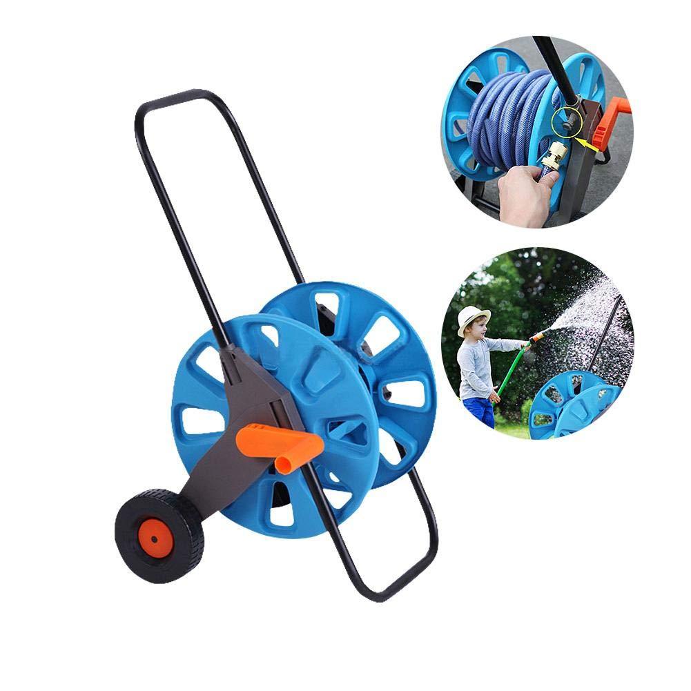 Buy Betfandeful Garden Hose Reel Cart Portable Hand Push Garden Farm