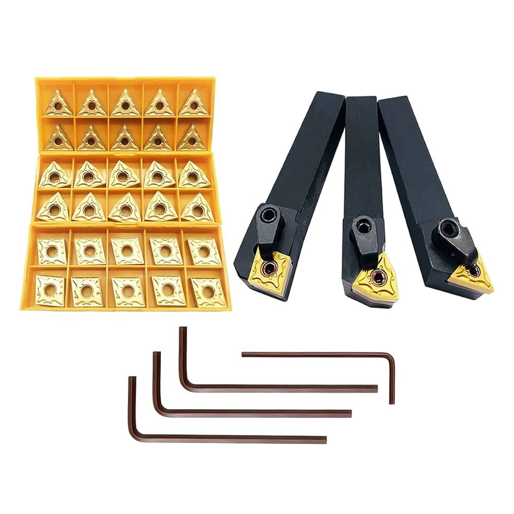 Amazon | ASZLBYM 5/8インチ 36個 旋盤 インデキサブル 超硬