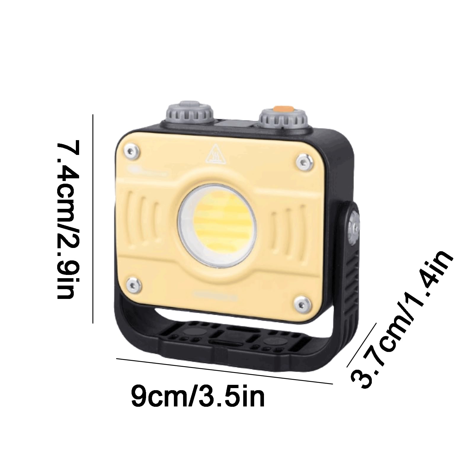 Lampa rechargeable camping Magnetyczna latarnia kempingowa typu C z możliwością ładowania, regulowana jasność, wielokolorowa
