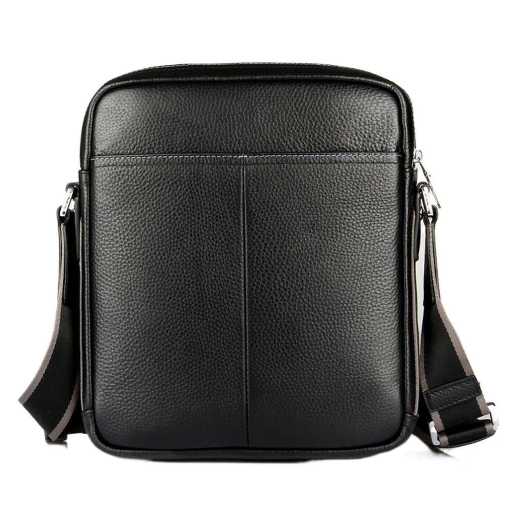 Sacs à bandoulière en cuir polyvalents pour hommes d'affaires