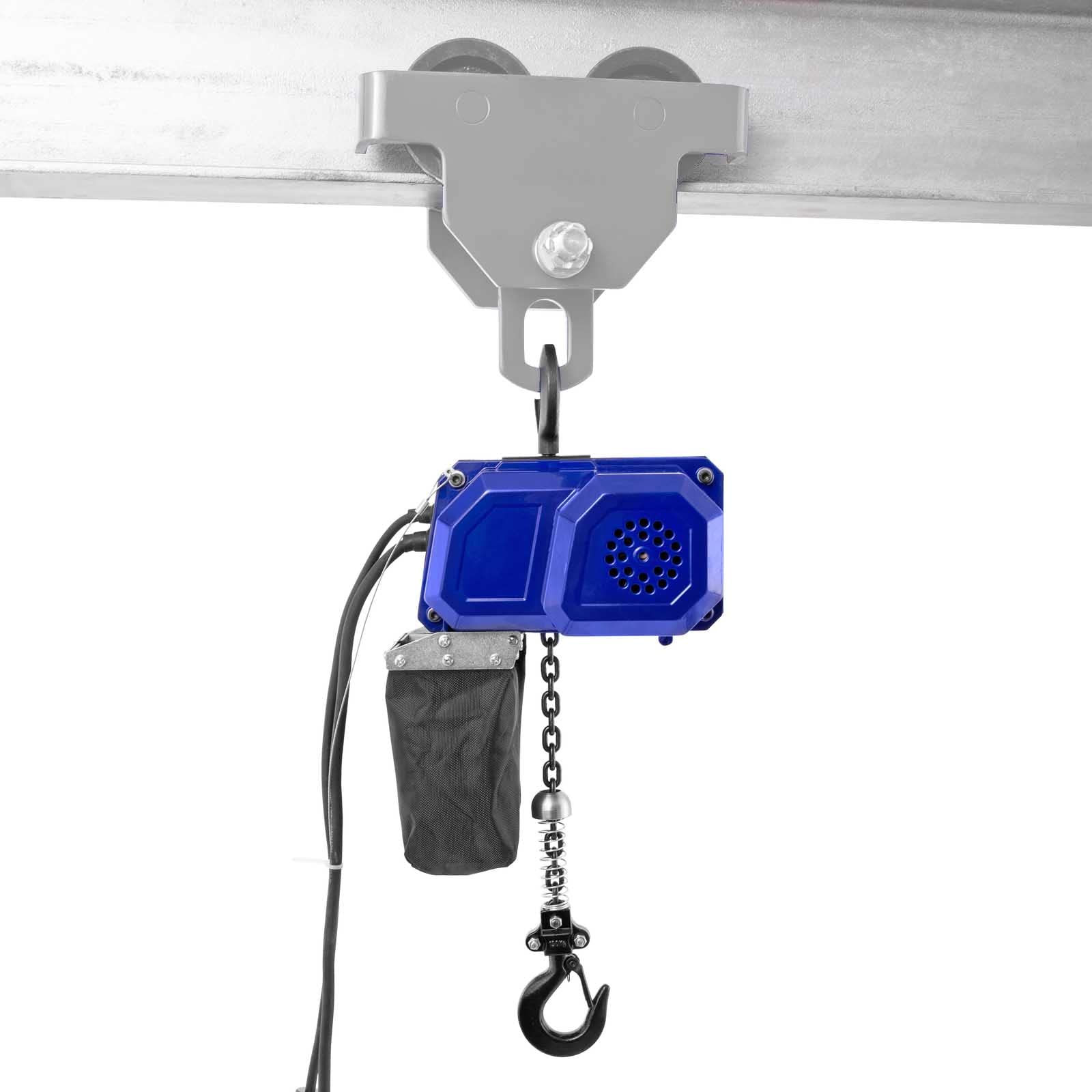 Pallit Paranco elettrico a catena EHOIST | portata 150 kg | altezza di sollevamento 5000 mm | robusta catena | telecomando