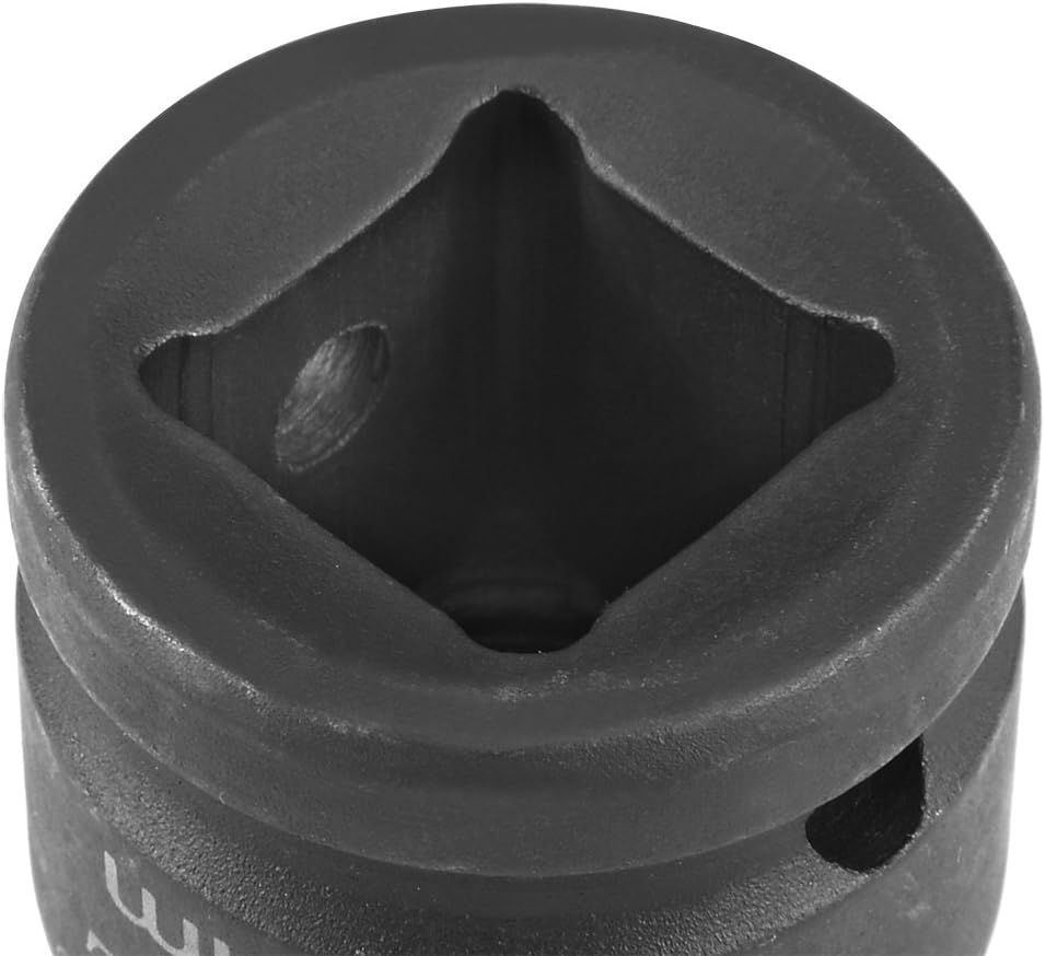 uxcell 3/4-Inch Drive by 21mm 6-Point Shallow Impact Socket, for Ratchets, Torque Electric Wrenches, Cr-Mo, Metric