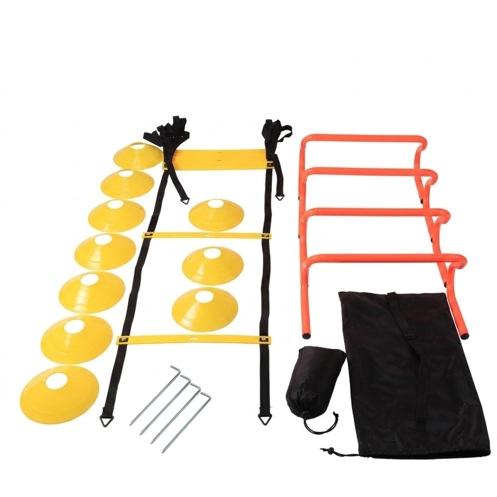 Soccer Training Equipment Coordination Agility Comprehensive Kit-One Speed Training Set for Coaches, Athletes, Sprint Conditioning Set a-image-26