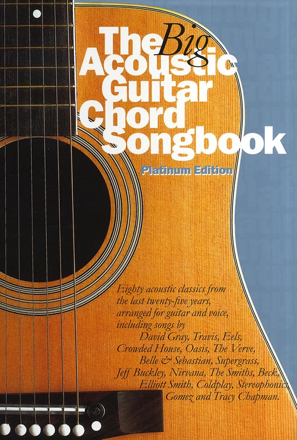 The Big Acoustic Guitar Chord Songbook: Platinum Edition Paperback – 26 Mar. 2001