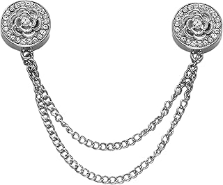 マグネット衣類クリップ チェーン 磁気 強力吸着 肩 裾 襟元 袖口 調整 修正 しっかりと固定 合金製 装着感快適 衣服留め 丈詰め 多用途 シャツ カーディガン バッグ スカーフ 帽子 衣類 服用アクセサリー