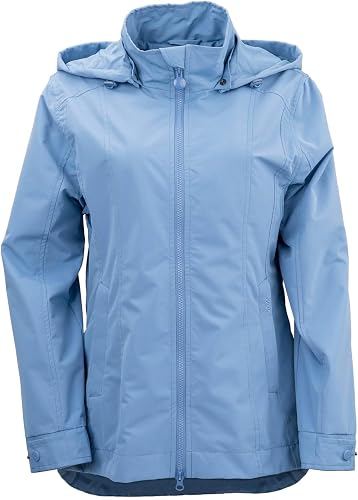 Outback Trading - Womens Lightweight Hattie Jacket, Color Blue, Size: Large