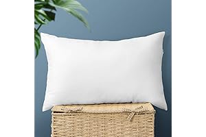 12 by 20 Pillow | Artscope Premium Throw Pillow Insert - Perfect...