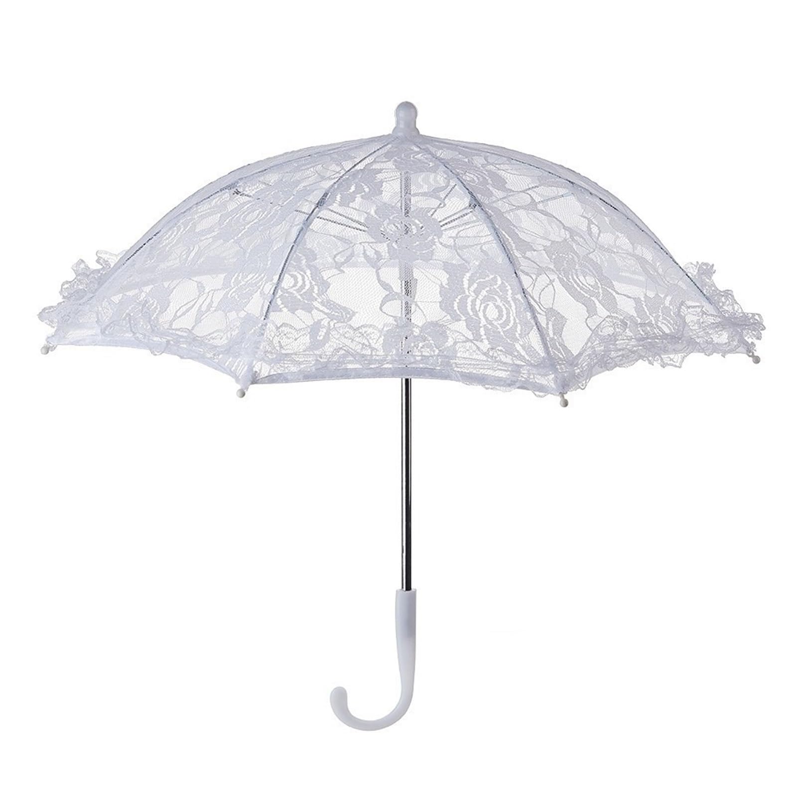Parapluies en dentelle ajourés for femmes, 3 pièces Pour La Décoration