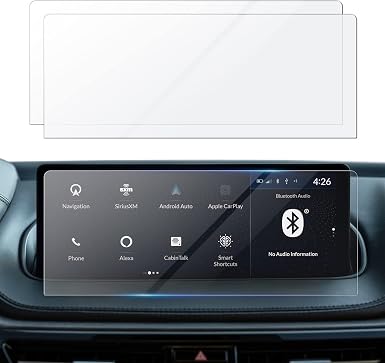 autorder custom fit for screen protector 2022 2023 acura mdx accessories pet navigation touchscreen protective film 2pcs12 3 inch