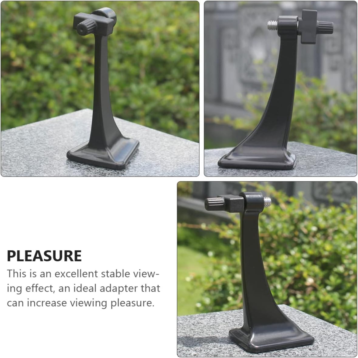 DOITOOL Binocular Tripod Adapter Compatible Bird Watching 1/4 Inch Mount for Tripods Binocular Accessory for Nature Viewing