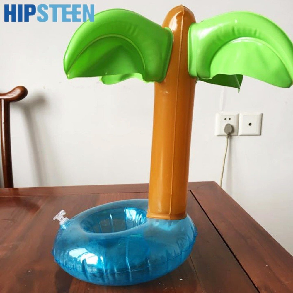 Akruti HIPSTEEN Inflatable Luau Palm Trees Cup Holder for Cola Cup/Cell