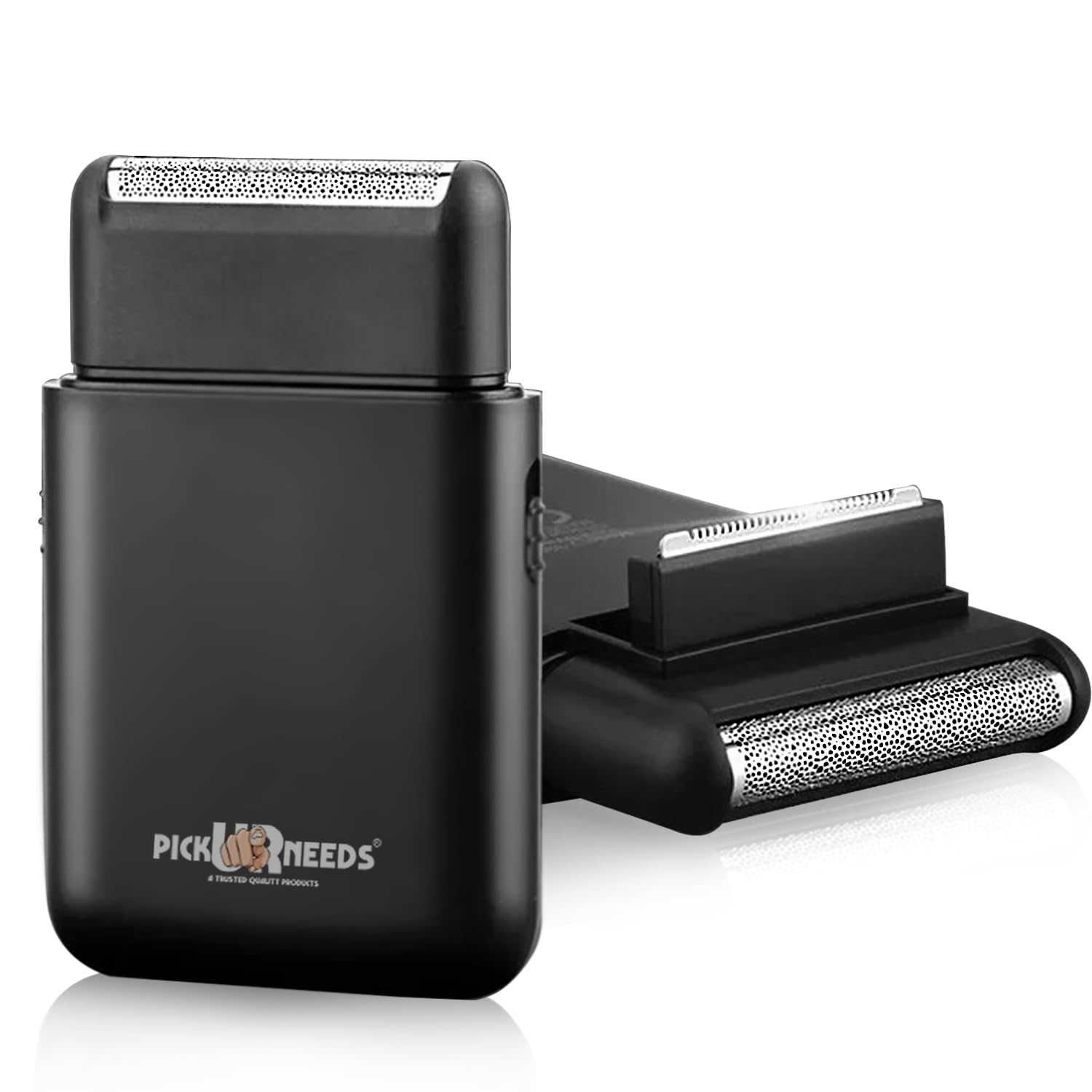 Pick Ur Needs Rechargeable Mini Single Blade Cordless Beard Hair Trimmer Razor Electric Face Body Professional Shaver For Men (Black) (B0CVN4WPDK) Amazon Price History, Amazon Price Tracker