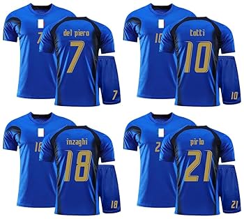 Amazon.co.jp: トッティ レトロユニフォーム サッカー イタリア