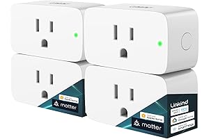 Linkind Matter Smart Plugs - Control Your Home with Alexa and Voice Assistants