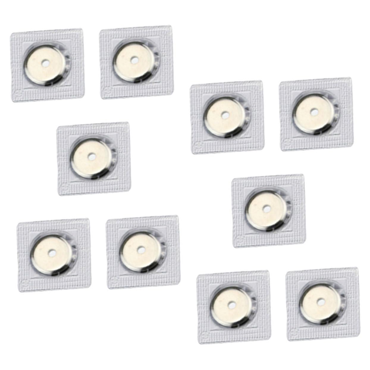 NUOBESTY 30 Pares De Botones De Hebilla Magnética Broches Para Coser Broches De Costura Cierres Magnéticos Para Bolsos Broches Para Ropa Broches Magnéticos Para Bolsos De Plástico