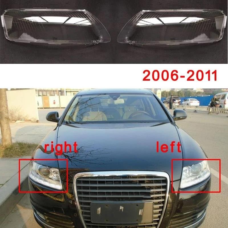 Capots phares voiture pour A6L C6 2006-2011 optique gauche
