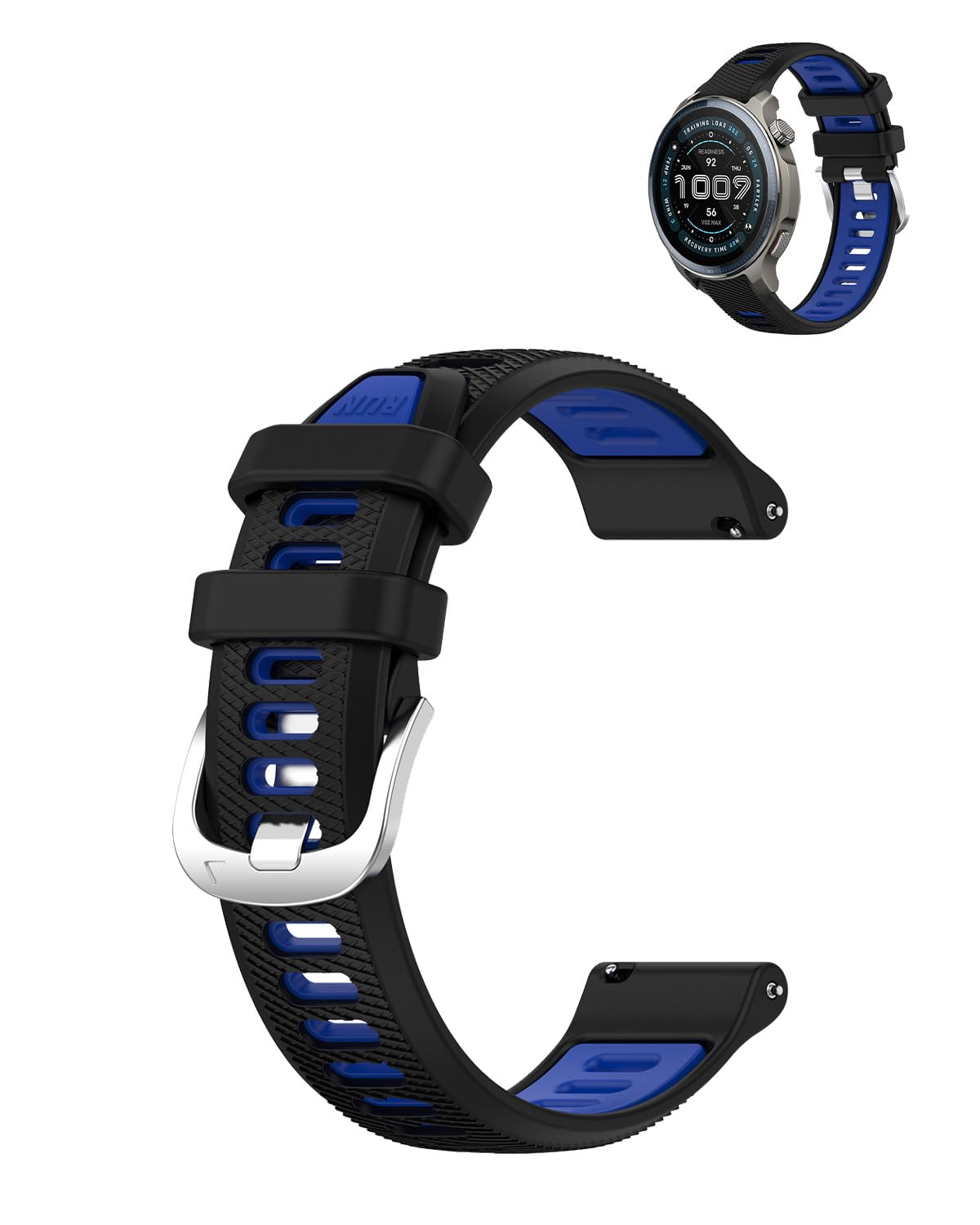 Bands for Amazfit Balance 2 Smartwatch,Sport quick-release Silicone Band for Amazfit Balance 2 1.5",Soft Lightweight & Ventilated Comfort Replacement Smartwatch Strap,Adjustable Wristband