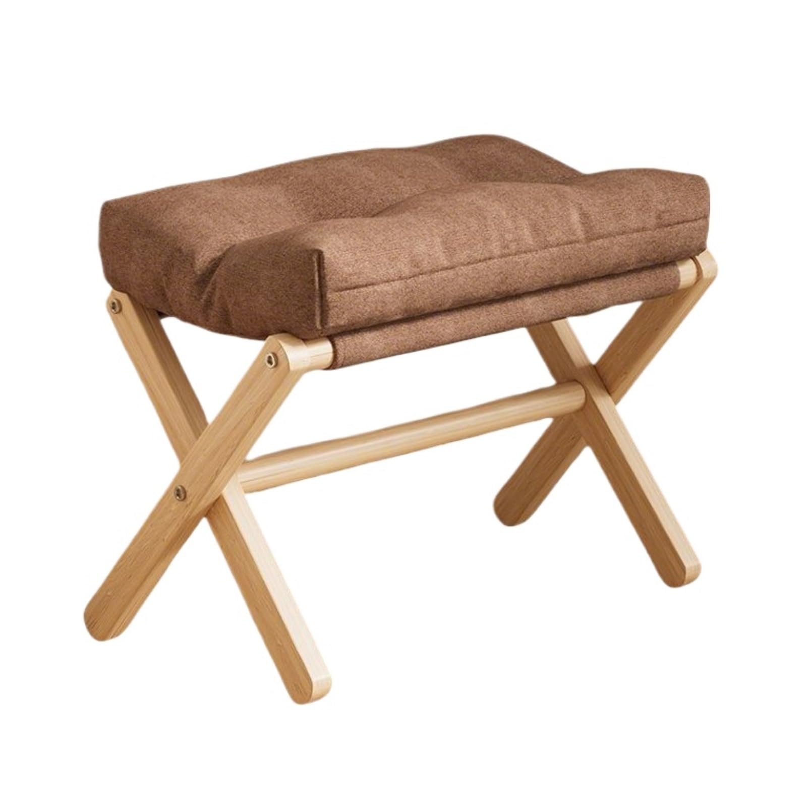 Tabouret de salon en bois pour se détendre devant la télévision