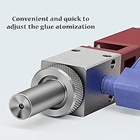 Vista 3 de NEWTRY Dispensador ajustable del espray de la pintura de la válvula de espray del silicón del espray de dispensación neumático QLH-64