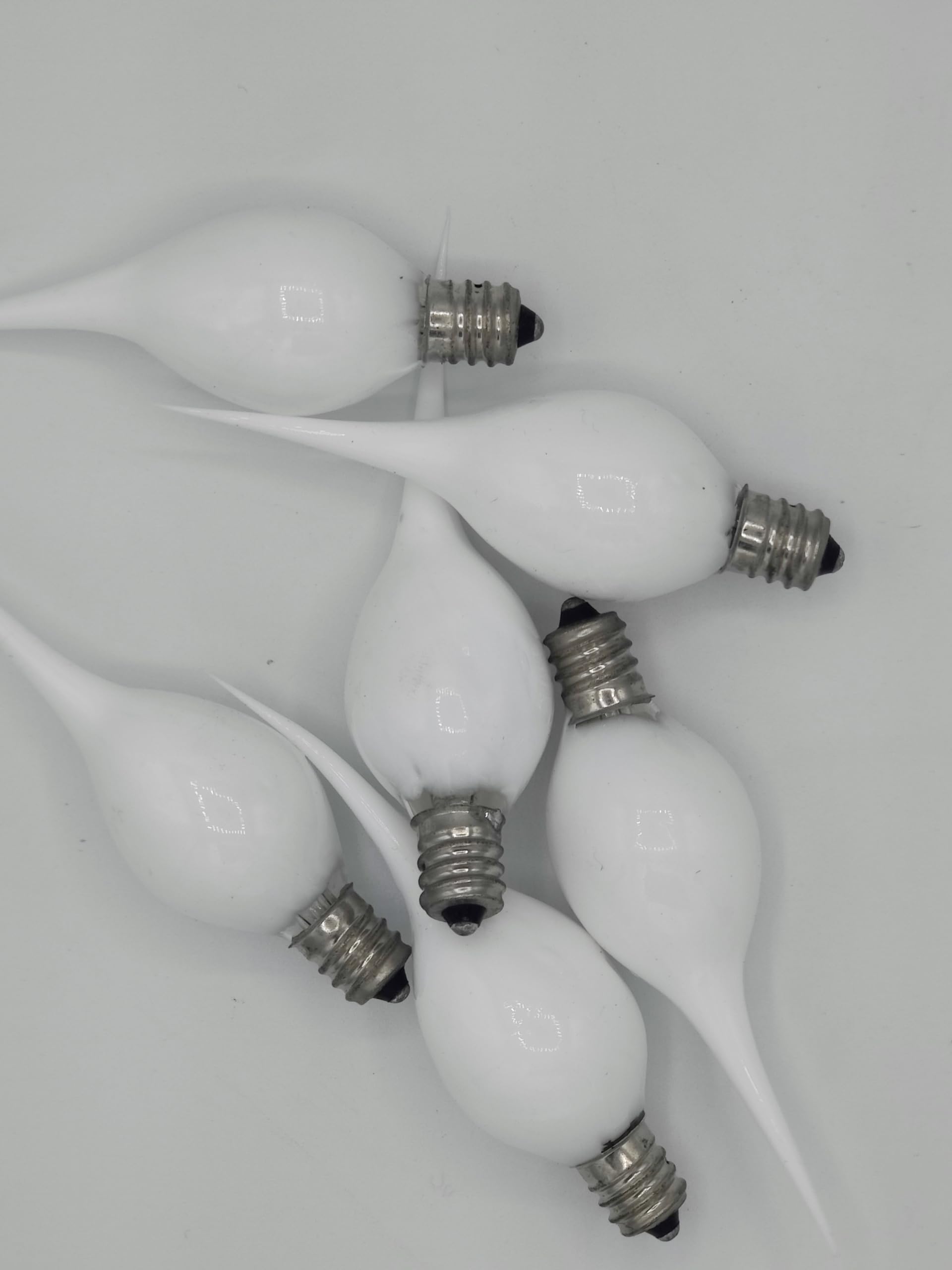 Primitive Silicone Dipped Light Bulbs - Pack Of 6 Yellow 5-Watt Vintage Style Bulbs