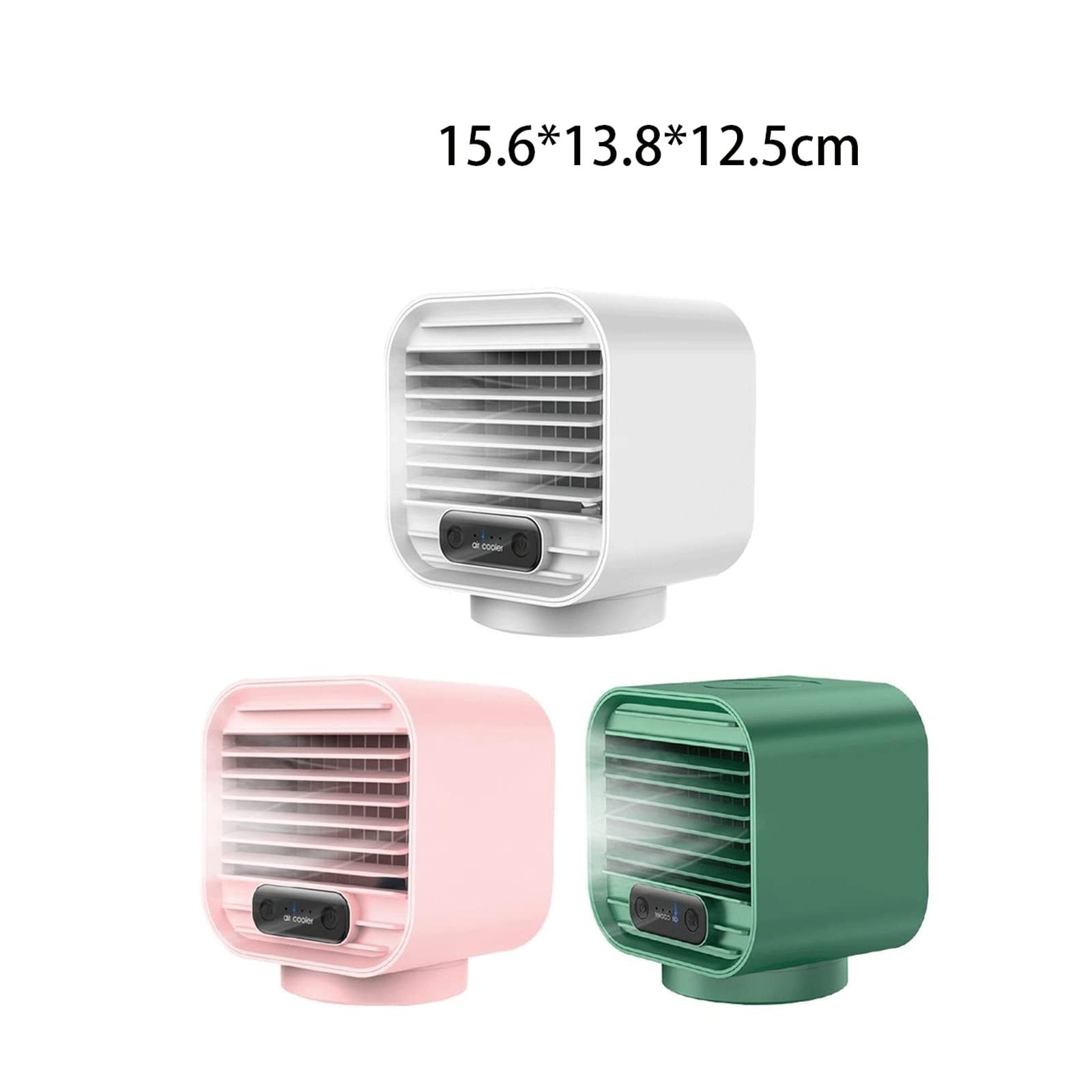 Mini condizionatore d'aria portatile, ventola multifunzionale e refrigeratore d'aria per l'estate, soluzione di raffreddamento desktop per casa e ufficio, design efficiente e compatto