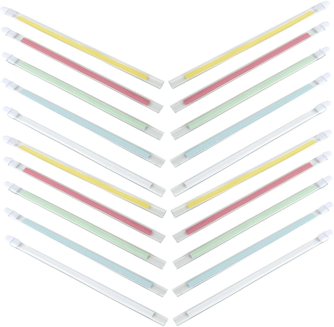 SHOWERORO 20pcs Hospital Identification Wristbands Patient Wristbands for Elderly and Writable for Names and Emergency for Hospital Use
