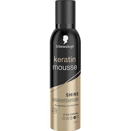 Schwarzkopf Keratin Mousse: Maximum Hold Reimagined