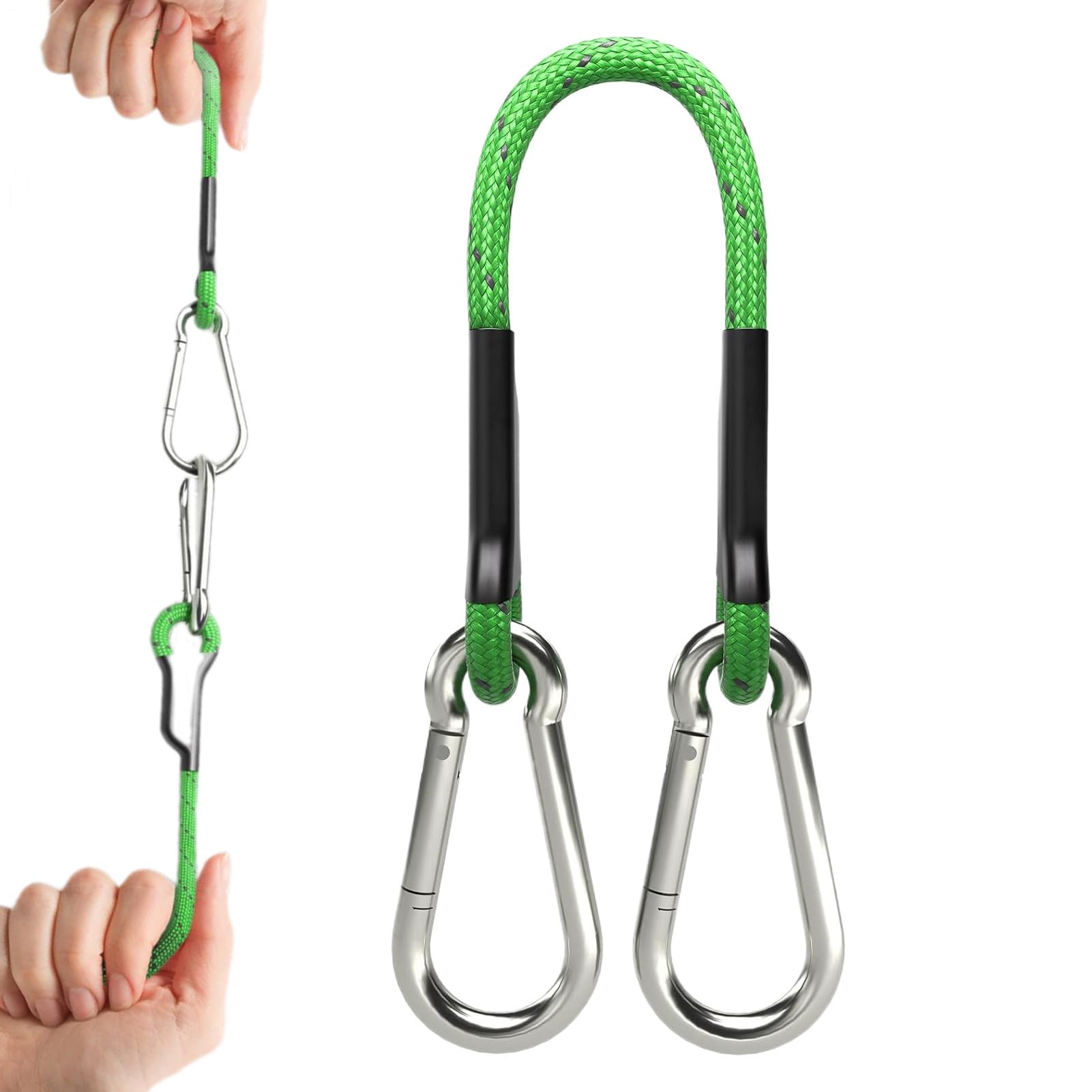 Tie Down Straps With Hooks,Heavy Duty Latex Stretch Bands | Paddle Board Cord - for Travel Camping Outdoor Home Moving Transport Packing Securing Holding Lifting Car Furniture Bike Bed