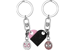 Unique Heart Keychain for Couples