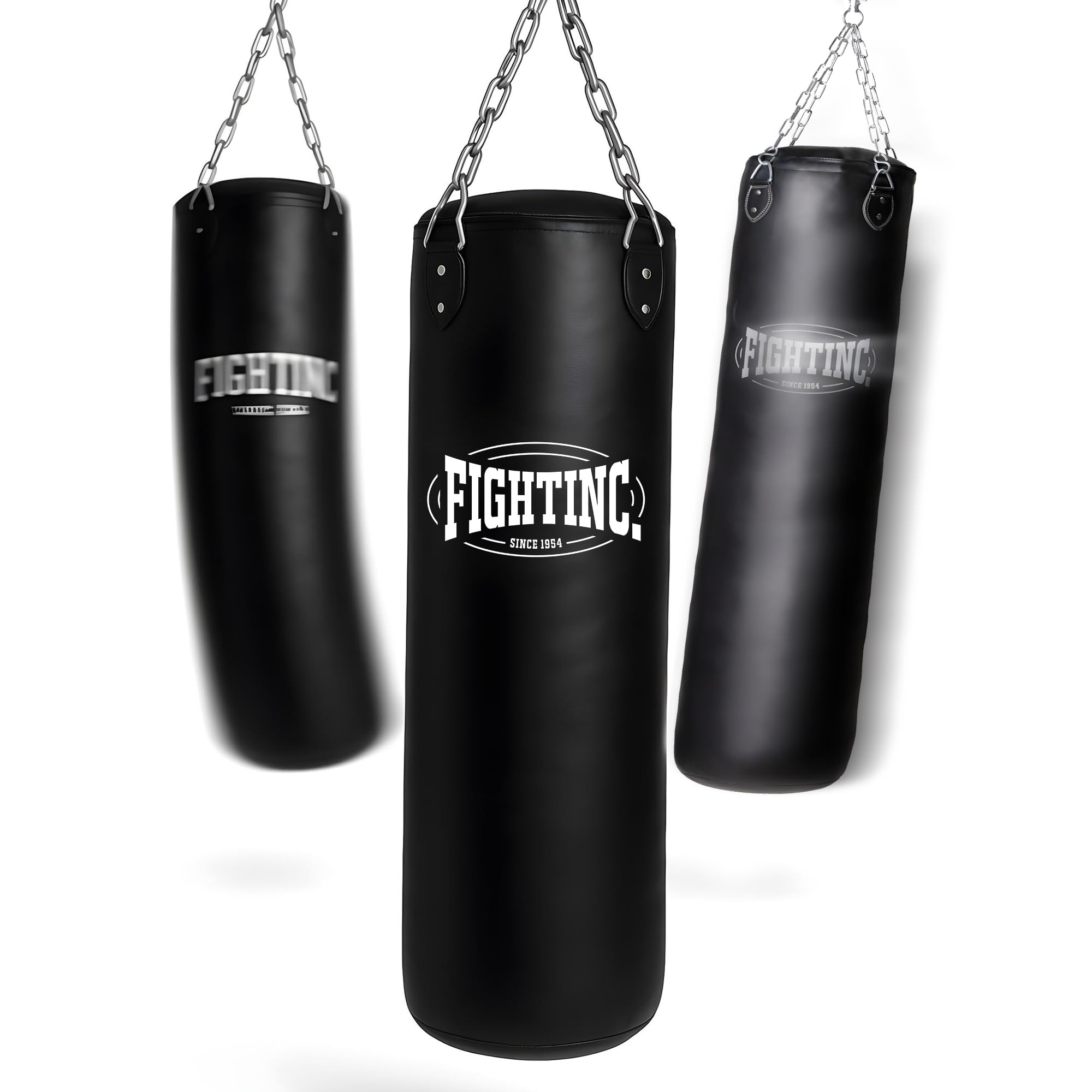 Boxsack Classic GEFÜLLT/UNGEFÜLLT/MIT FÜLLUNG 80 100 120 150 180 cm bis 55kg ideal für Jugend & Erwachsene Kampfsport Training 40 50 60kg