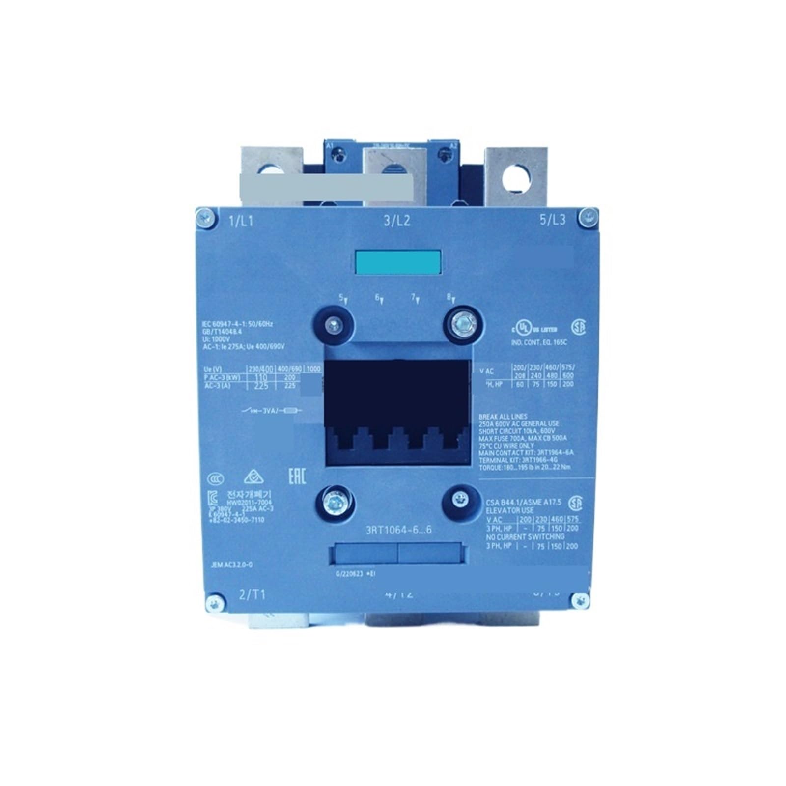 FPJQOBJC Contactor 3RT1064-6AP36 220V 6AF36 110V